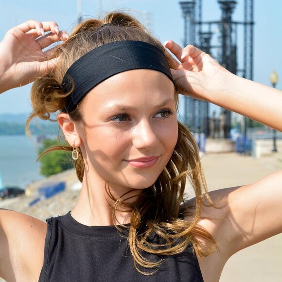 Sport Headbands for Girls and Women Adjustable Non Slip Yoga Running - Picture 3 of 9